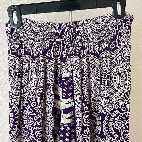 Thai Elephant PALAZZO Pants 🐘 🐘 - Picture 8 of 11